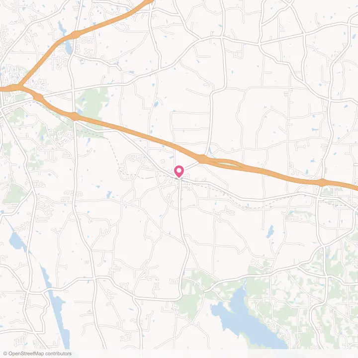 Map of the flower delivery area in Middlesex, North Carolina