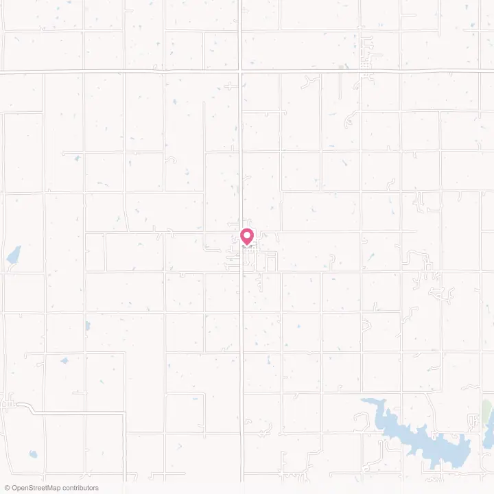 Map of the flower delivery area in Carney, Oklahoma
