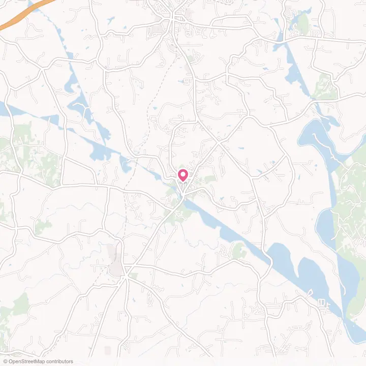 Map of the flower delivery area in Cooleemee, North Carolina