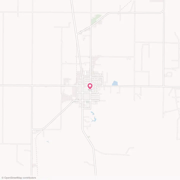 Map of the flower delivery area in Dumas, Texas