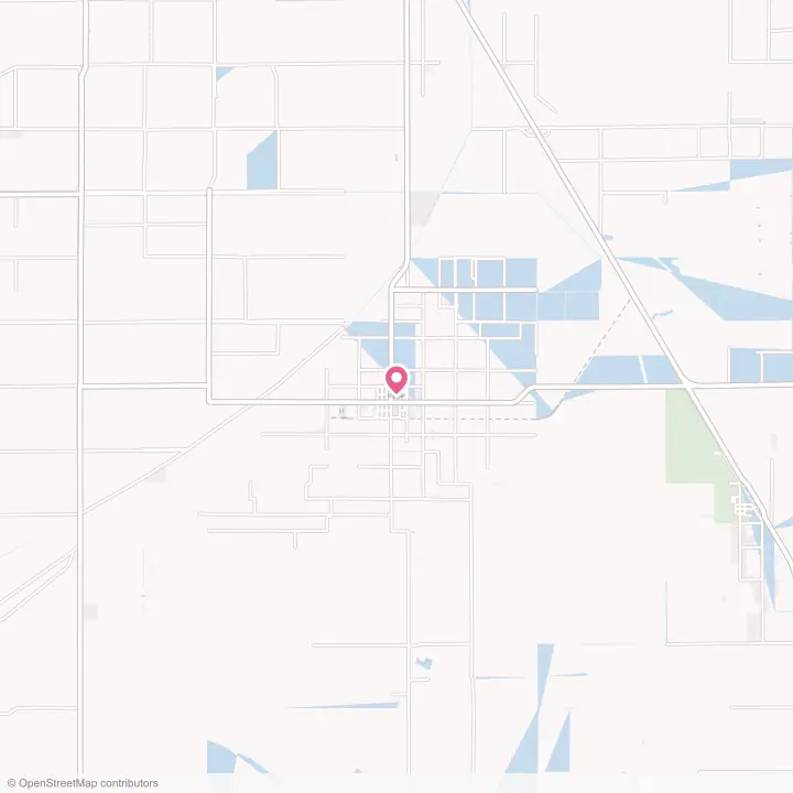 Map of the flower delivery area in Alpaugh, California