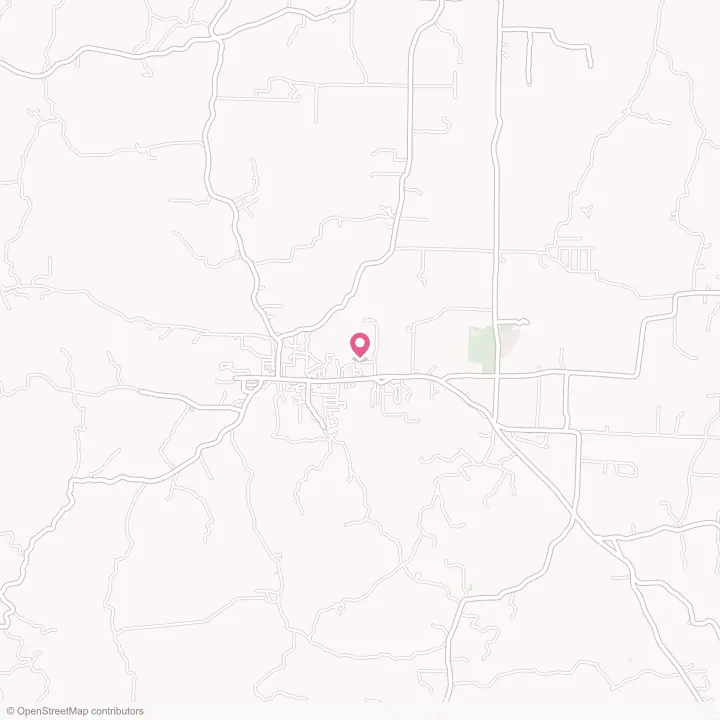 Map of the flower delivery area in Melbourne, Arkansas