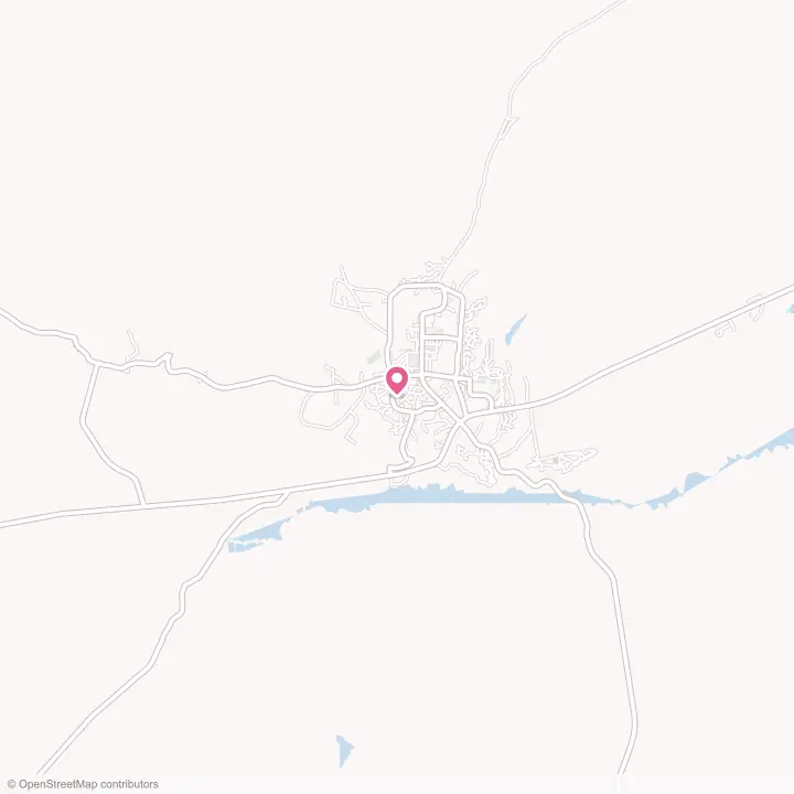 Map of the flower delivery area in Tuba City, Arizona