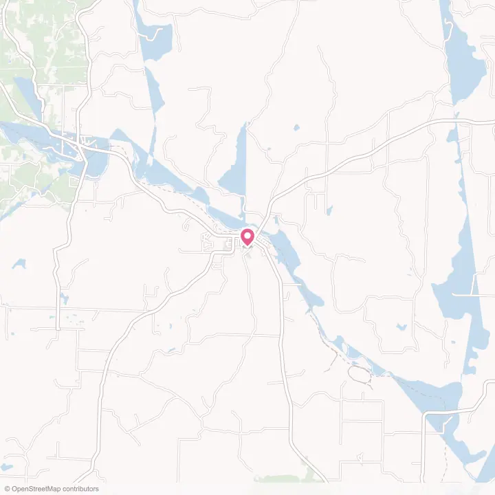 Map of the flower delivery area in Imboden, Arkansas