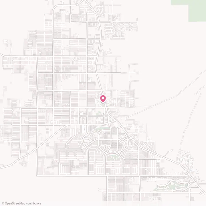 Map of the flower delivery area in Pahrump, Nevada