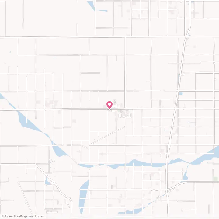 Map of the flower delivery area in Riverdale, California