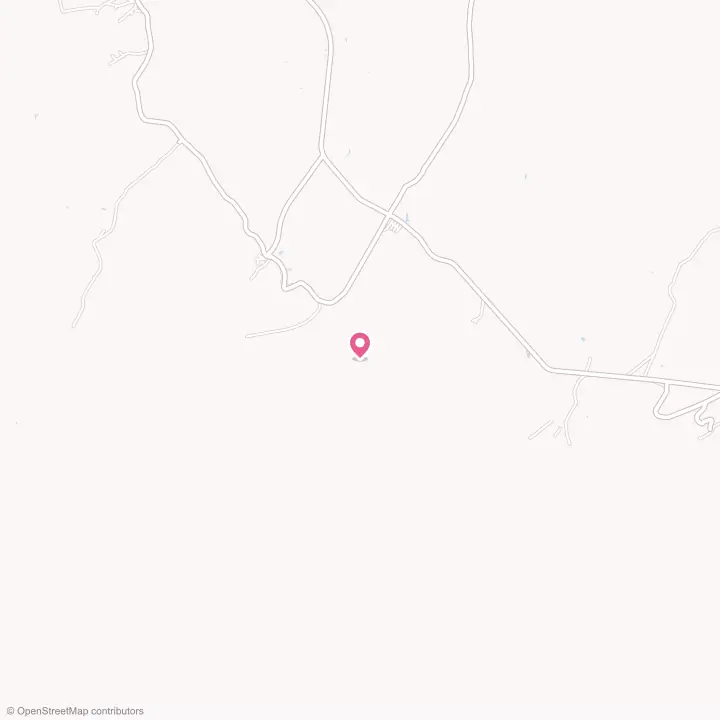 Map of the flower delivery area in Chilchinbito, Arizona