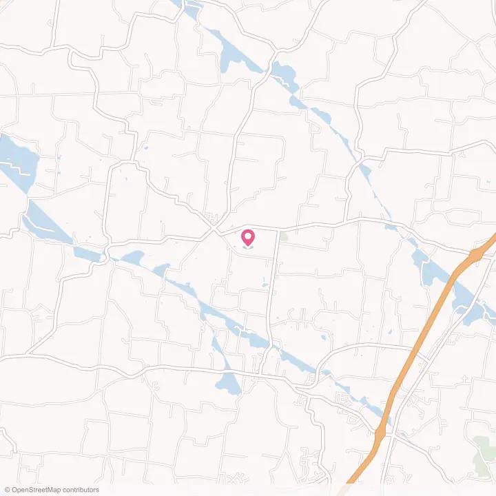Map of the flower delivery area in Orlinda, Tennessee
