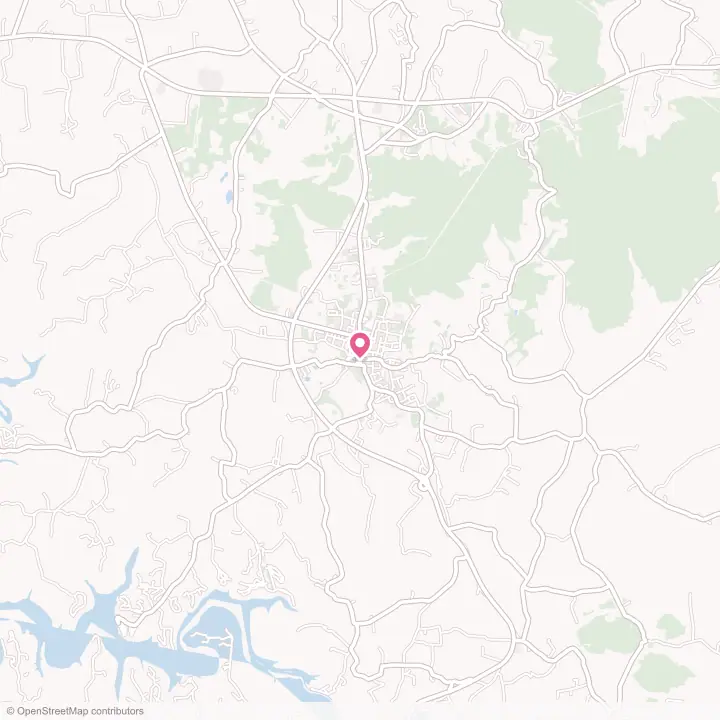 Map of the flower delivery area in Albany, Kentucky