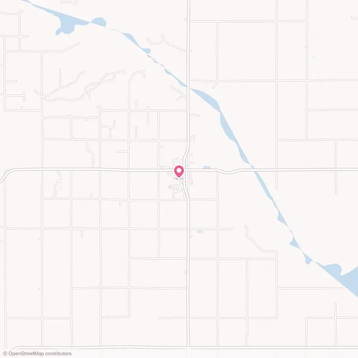 Map of the flower delivery area in Laverne, Oklahoma