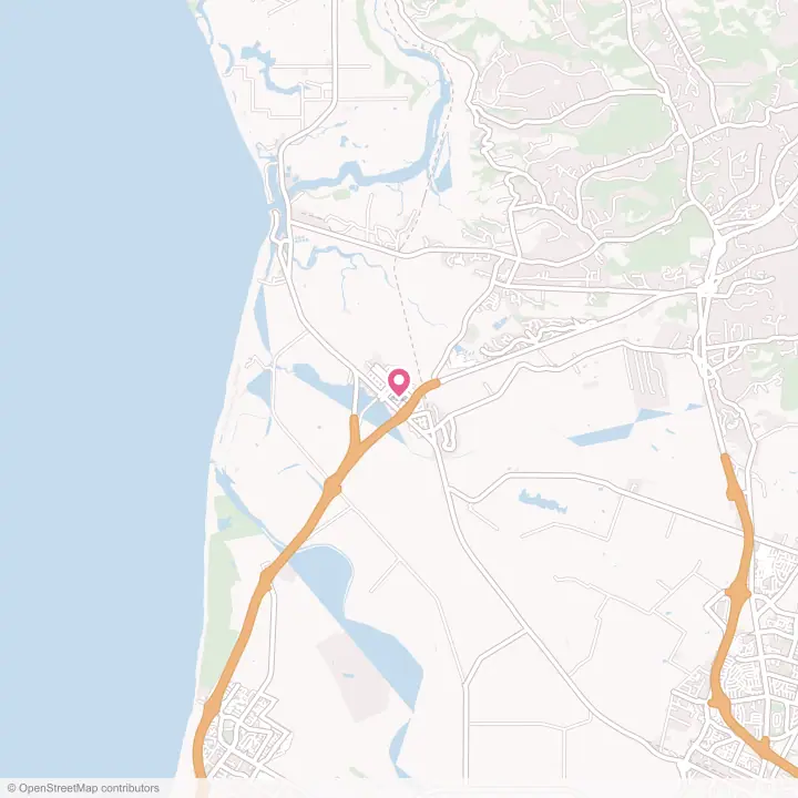 Map of the flower delivery area in Castroville, California