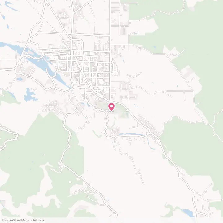 Map of the flower delivery area in Ridgemark, California