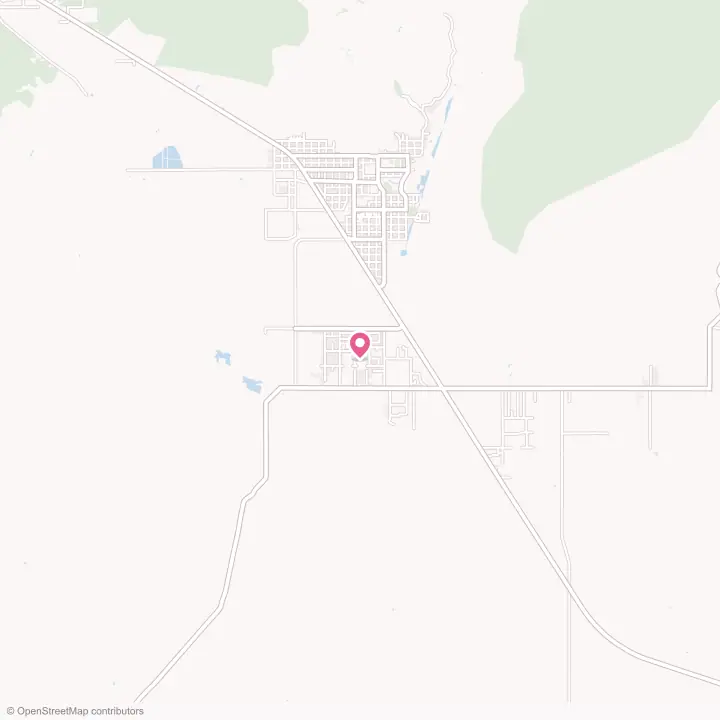 Map of the flower delivery area in Centennial Park, Arizona