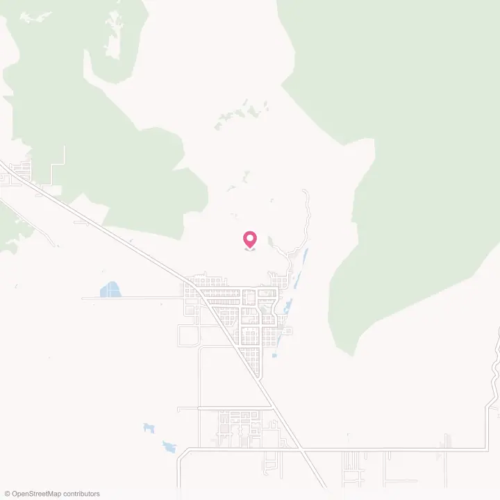 Map of the flower delivery area in Hildale, Utah