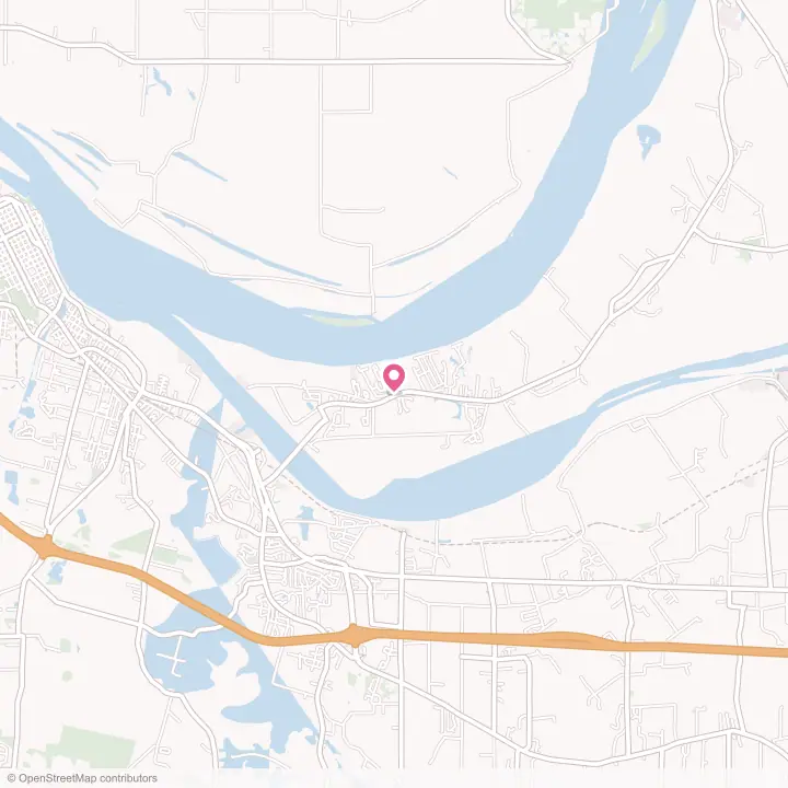 Map of the flower delivery area in Ledbetter, Kentucky