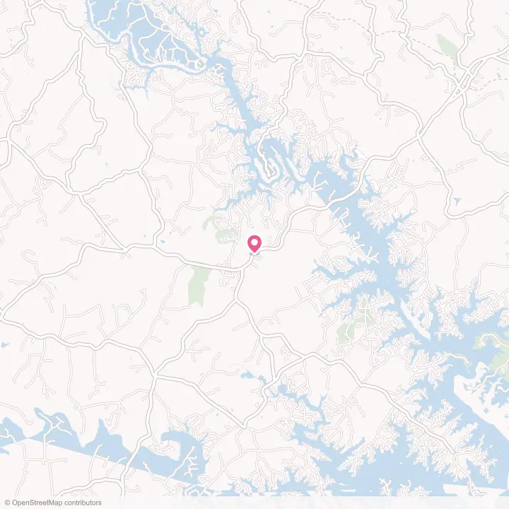 Map of the flower delivery area in Westlake Corner, Virginia