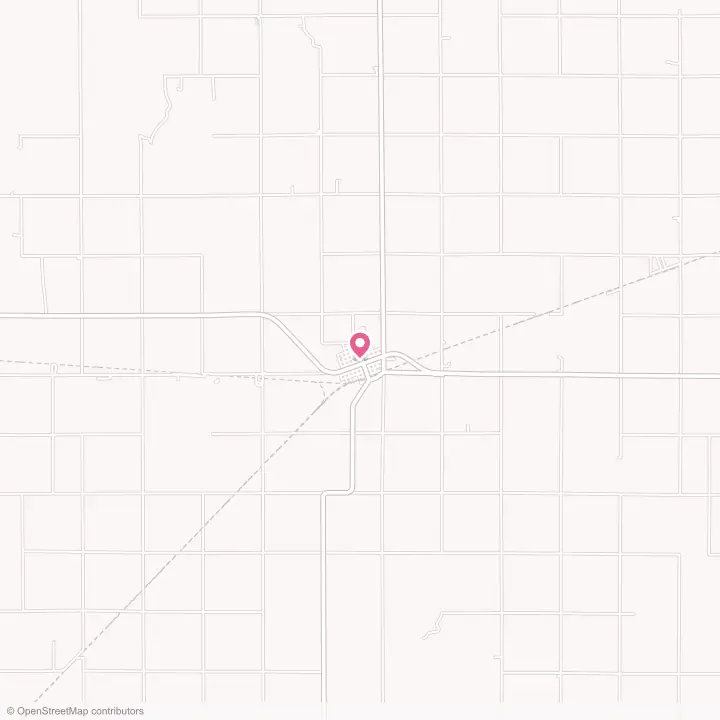 Map of the flower delivery area in Attica, Kansas