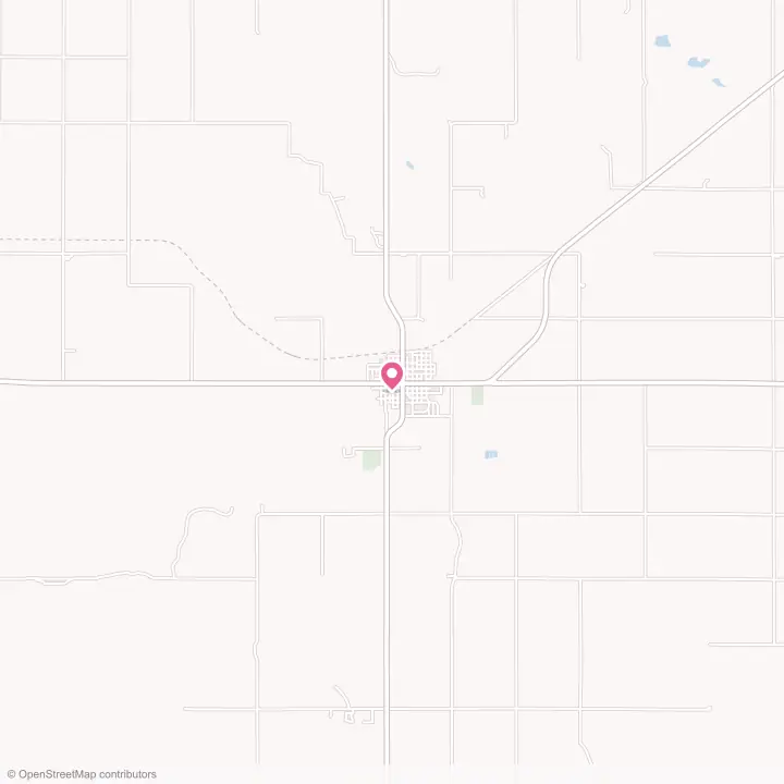 Map of the flower delivery area in Meade, Kansas