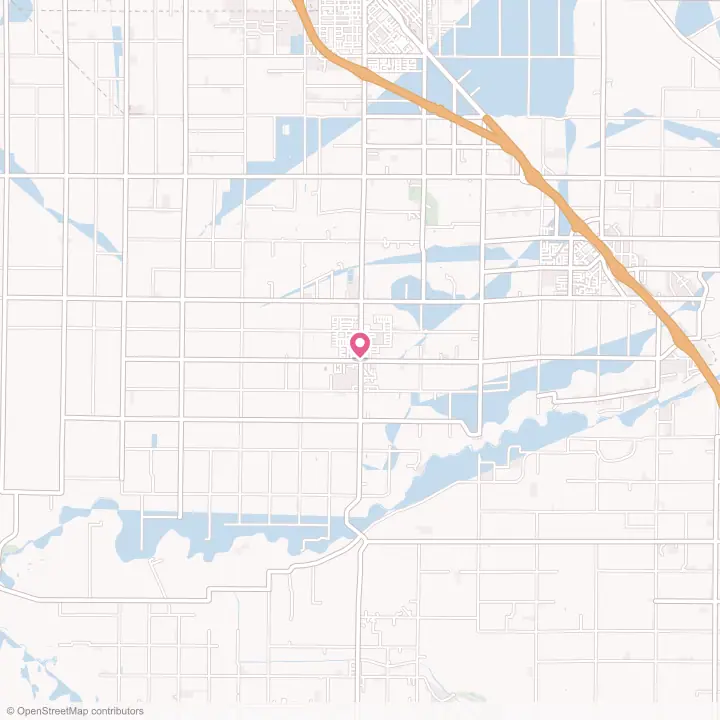 Map of the flower delivery area in Hilmar-Irwin, California
