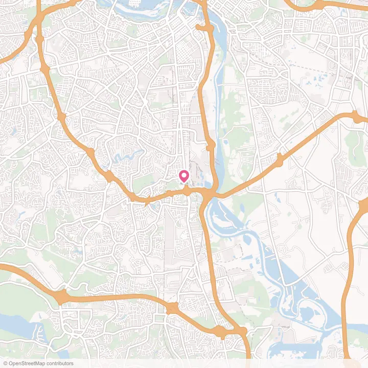 Map of the flower delivery area in Bensley, Virginia
