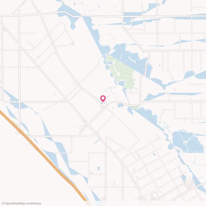 Map of the flower delivery area in Grayson, California