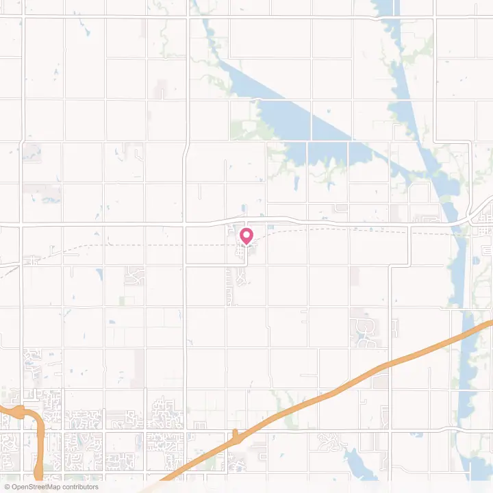 Map of the flower delivery area in Benton, Kansas