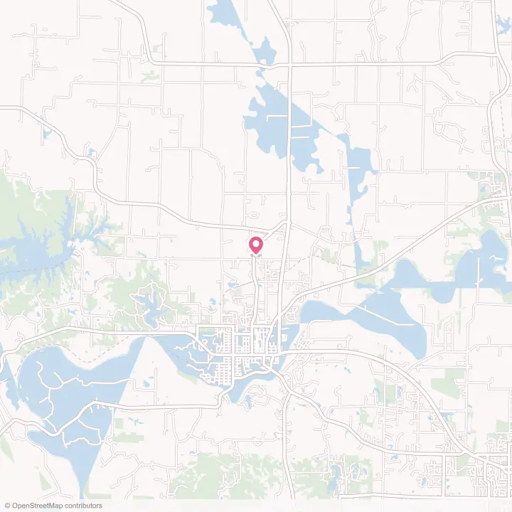 Map of the flower delivery area in Harrison, Illinois