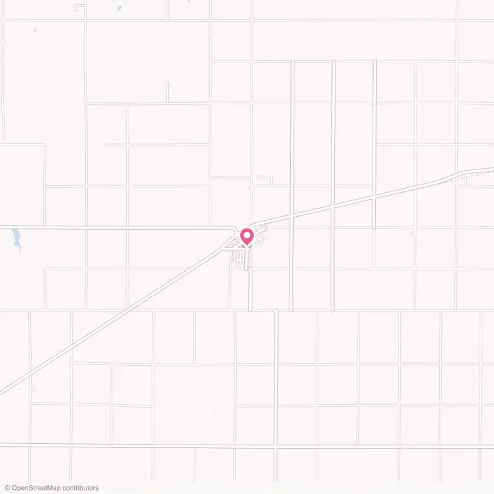 Map of the flower delivery area in Spearville, Kansas
