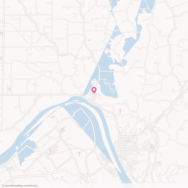Map of the flower delivery area in Troy, Indiana