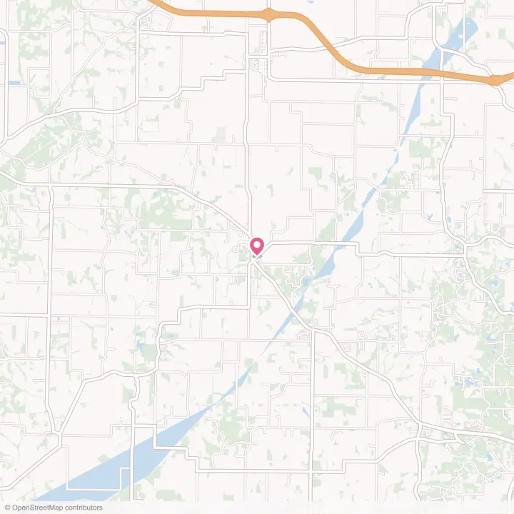 Map of the flower delivery area in Wadesville, Indiana