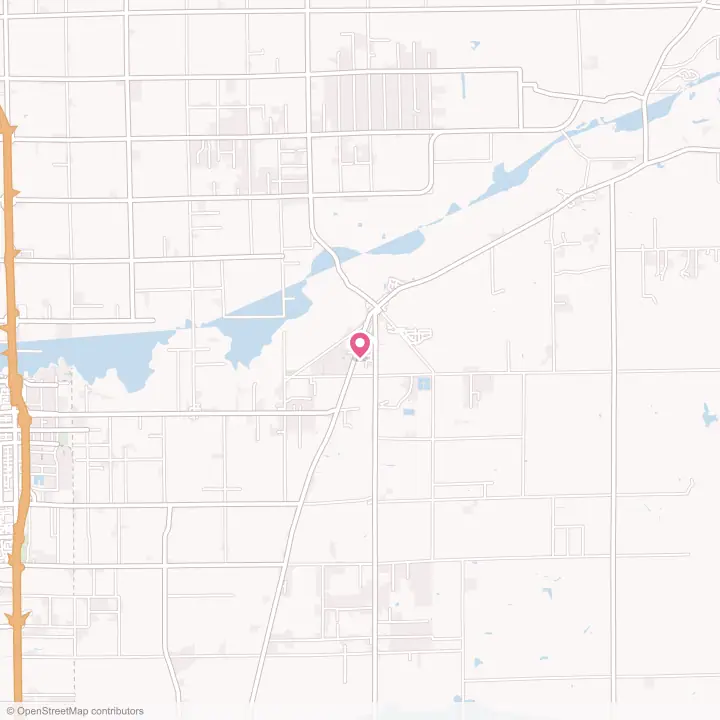 Map of the flower delivery area in Lockeford, California