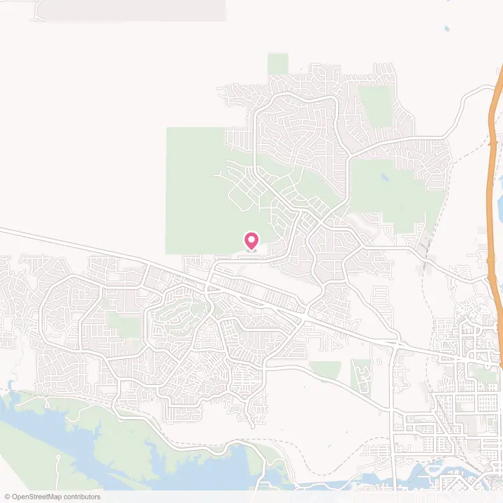 Map of the flower delivery area in Pueblo West, Colorado