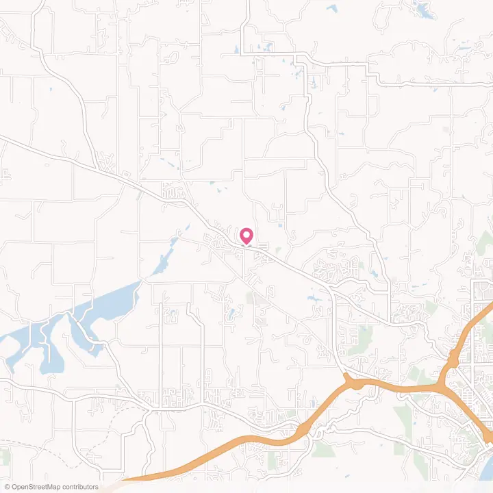 Map of the flower delivery area in Galena, Indiana
