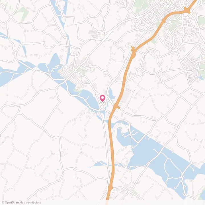 Map of the flower delivery area in Mount Crawford, Virginia