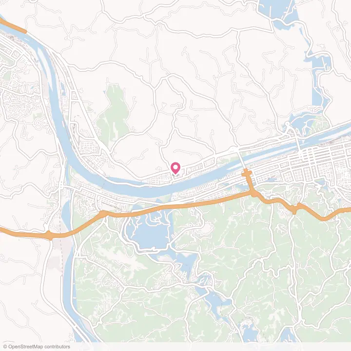 Map of the flower delivery area in Burlington, Ohio