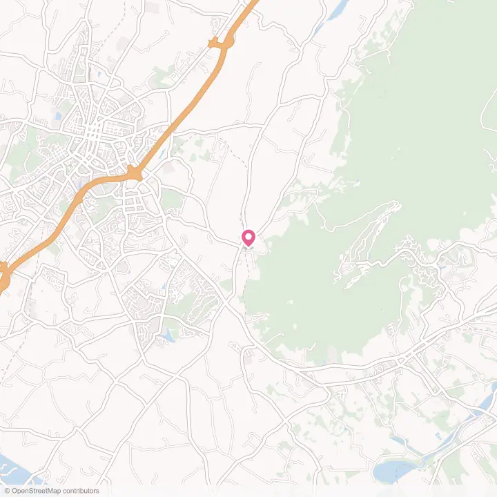 Map of the flower delivery area in Keezletown, Virginia