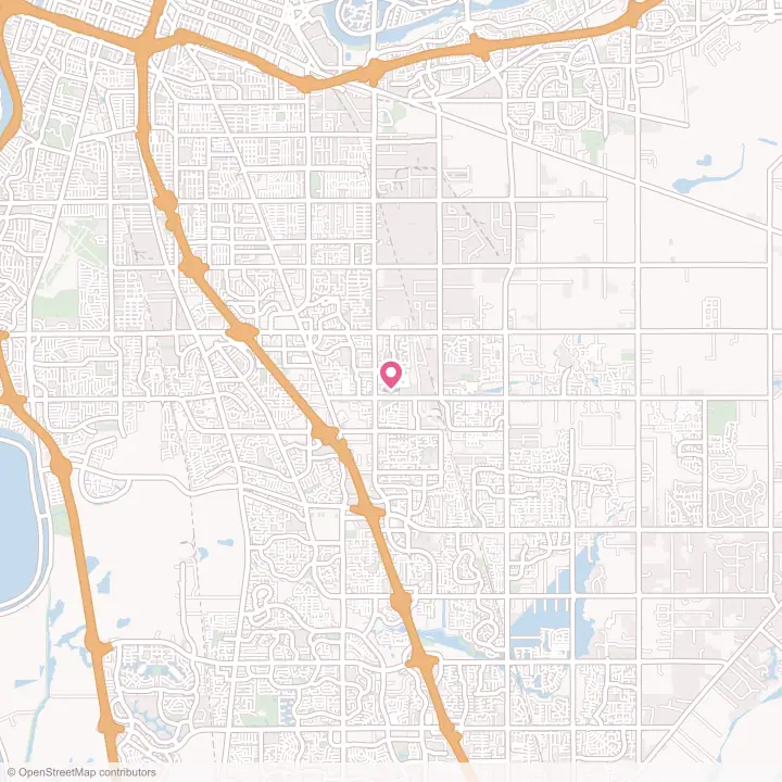 Map of the flower delivery area in Florin, California
