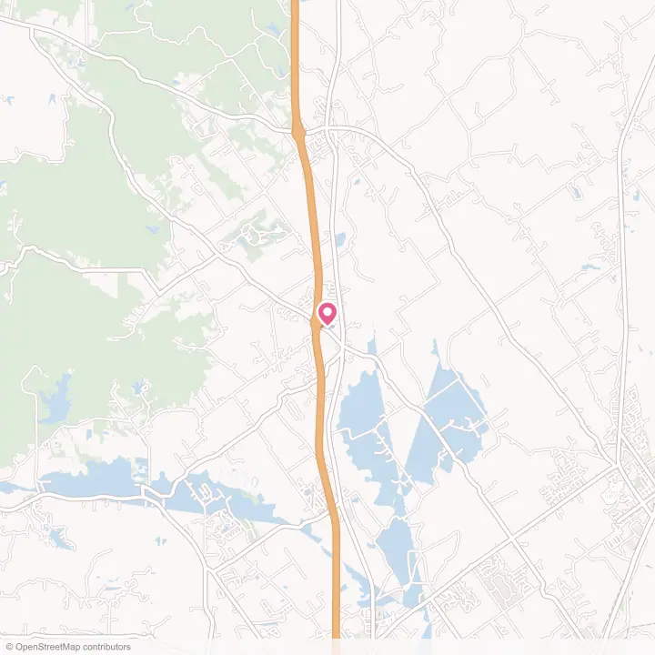 Map of the flower delivery area in Memphis, Indiana