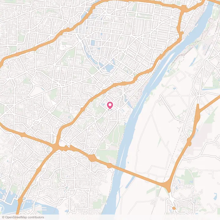 Map of the flower delivery area in Lemay, Missouri