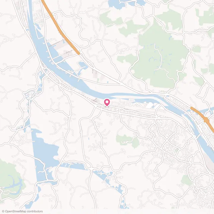 Map of the flower delivery area in Wurtland, Kentucky