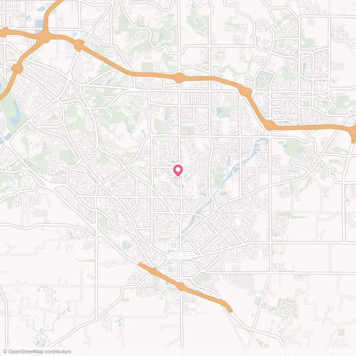Map of the flower delivery area in Swansea, Illinois