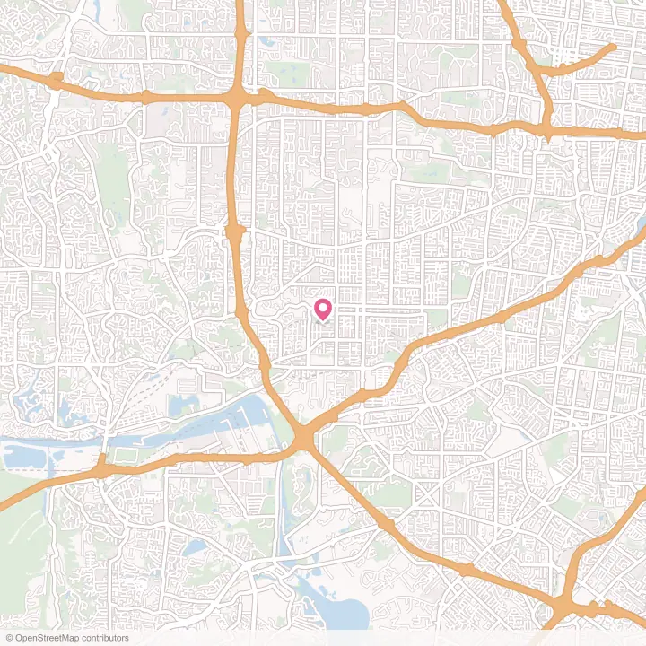 Map of the flower delivery area in Kirkwood, Missouri