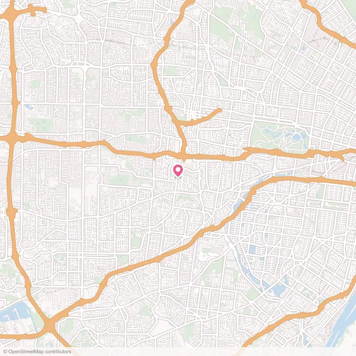 Map of the flower delivery area in Brentwood, Missouri
