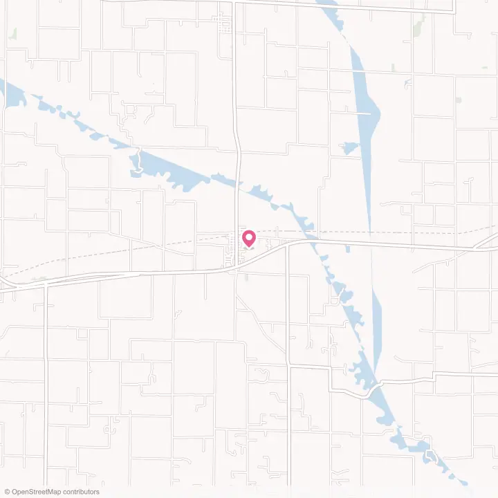 Map of the flower delivery area in Clay City, Illinois