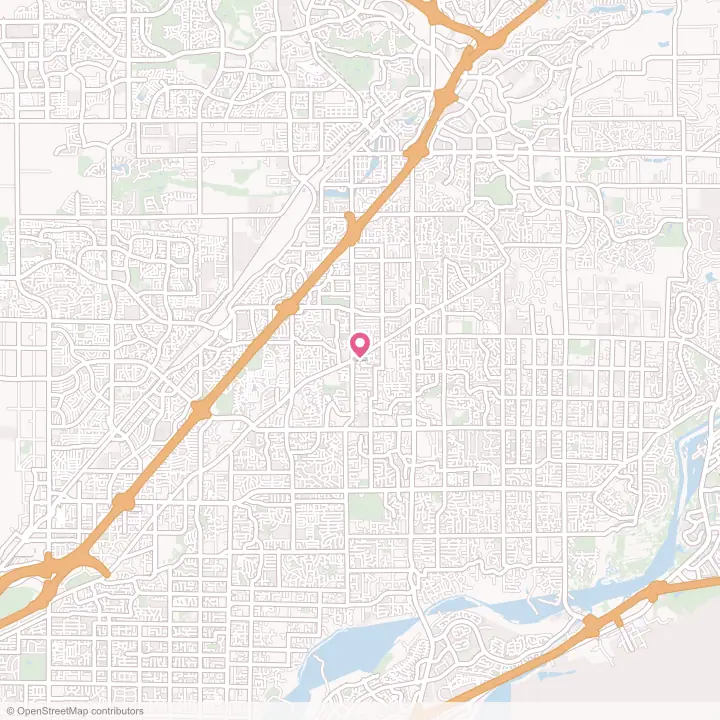 Map of the flower delivery area in Citrus Heights, California