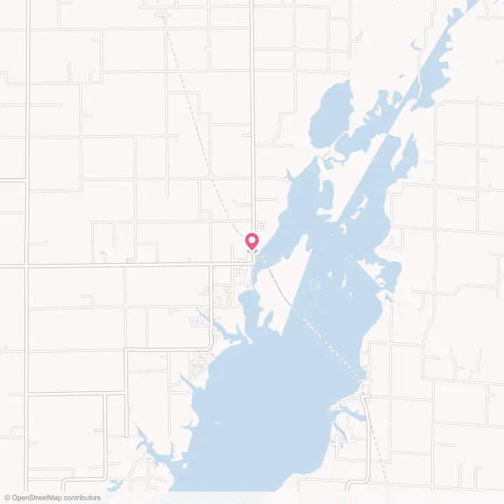 Map of the flower delivery area in Keyesport, Illinois