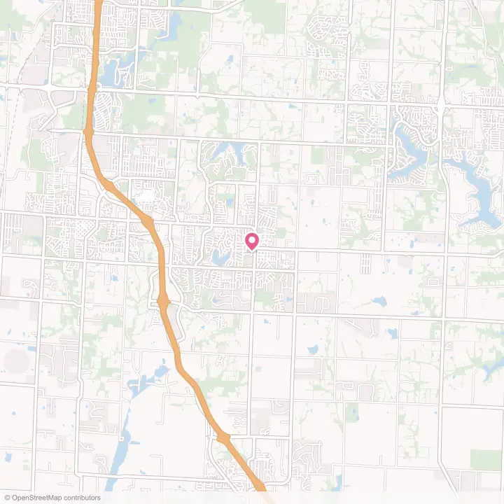 Map of the flower delivery area in Raymore, Missouri