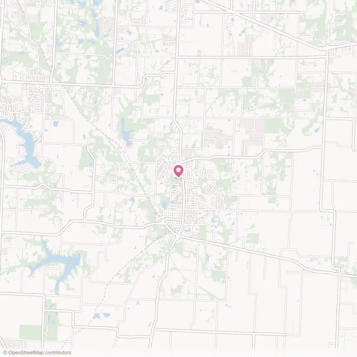 Map of the flower delivery area in Pleasant Hill, Missouri