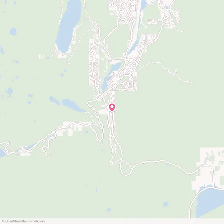 Map of the flower delivery area in Meyers, California