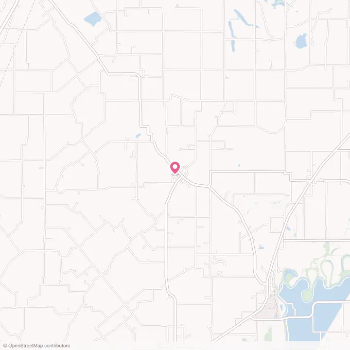 Map of the flower delivery area in Freelandville, Indiana